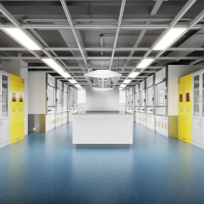 现代实验室3D模型下载